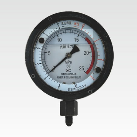 Drilling pressure gauge
