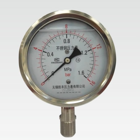 Stainless pressure gauge